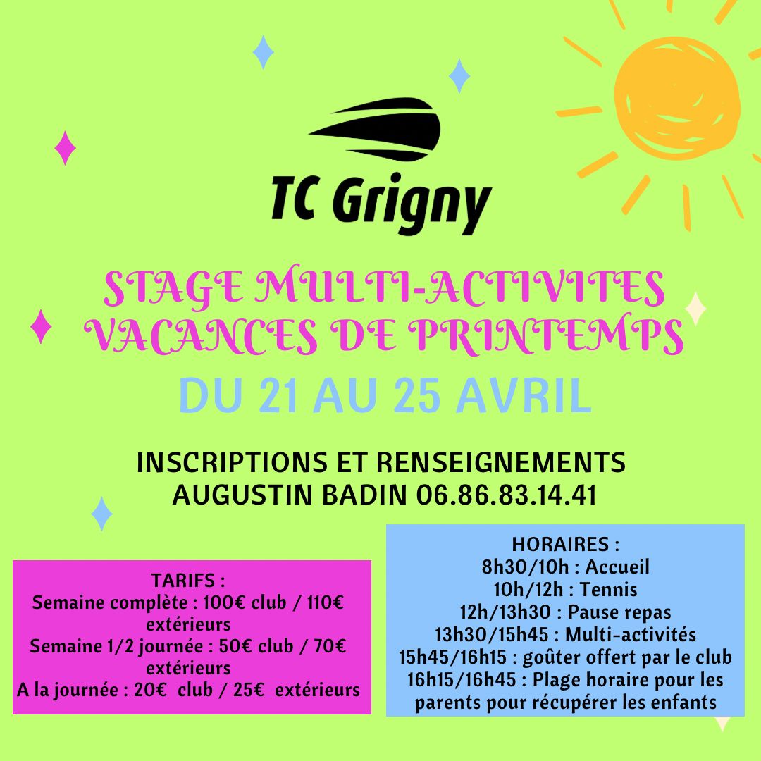 Image de l'actualité Stage de printemps